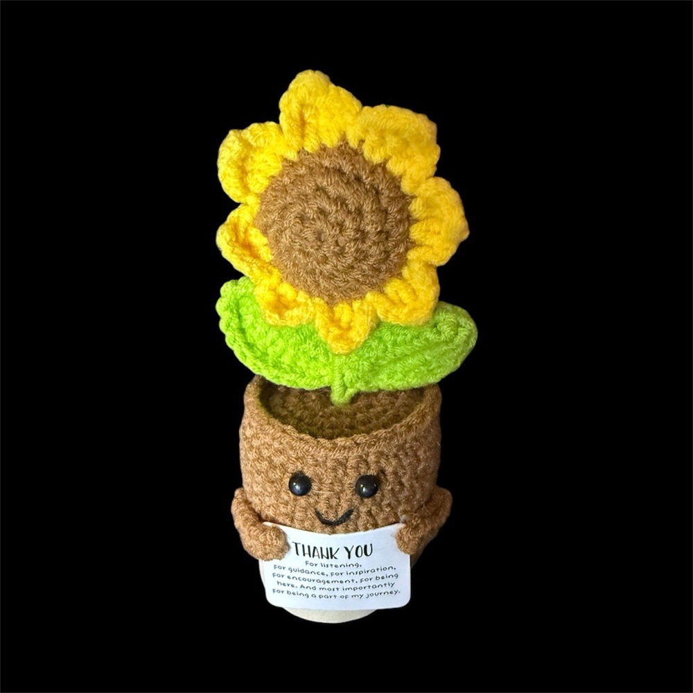 Gossby Crochet Positive Sunflower - Picture 2 of 8